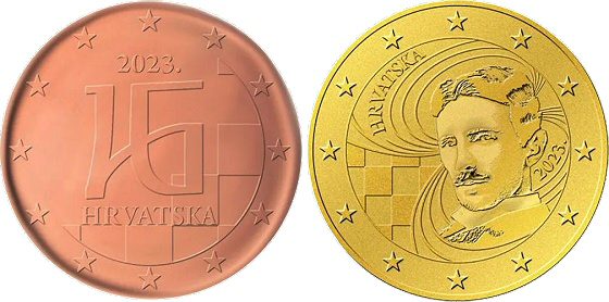 euro w chorwacji monety
