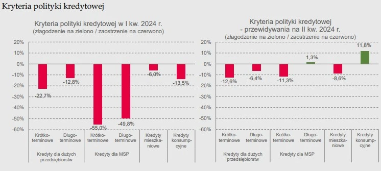 kryteria polityki kredytowej