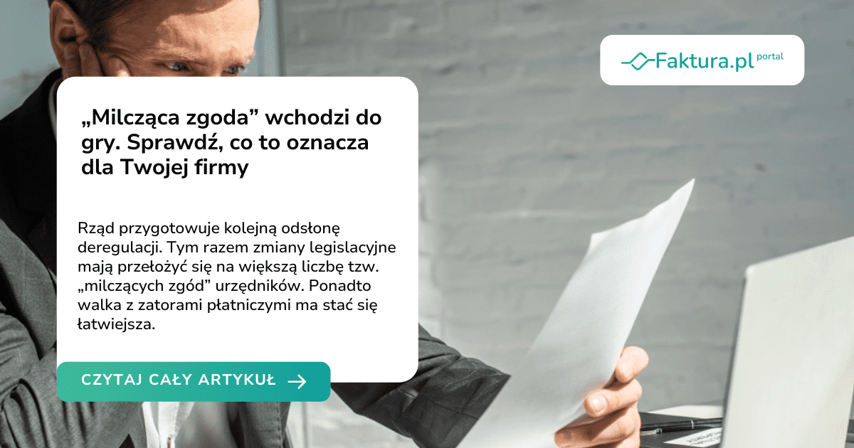 „Milcząca zgoda” wchodzi do gry. Sprawdź, co to oznacza dla Twojej firmy