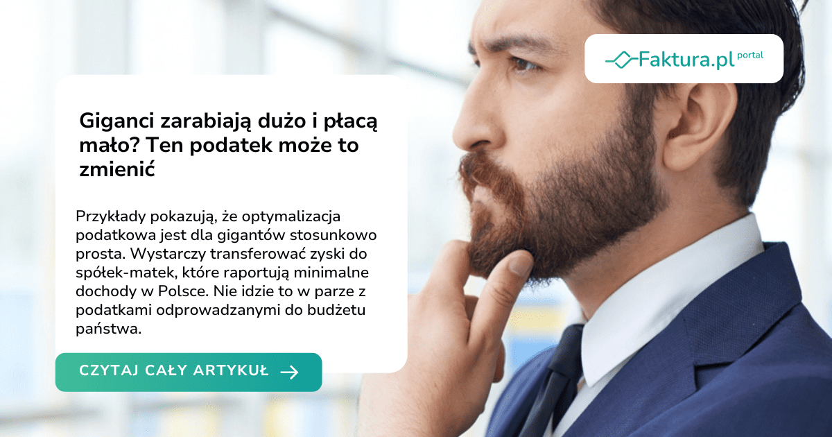 Giganci zarabiają dużo i płacą mało? Ten podatek może to zmienić