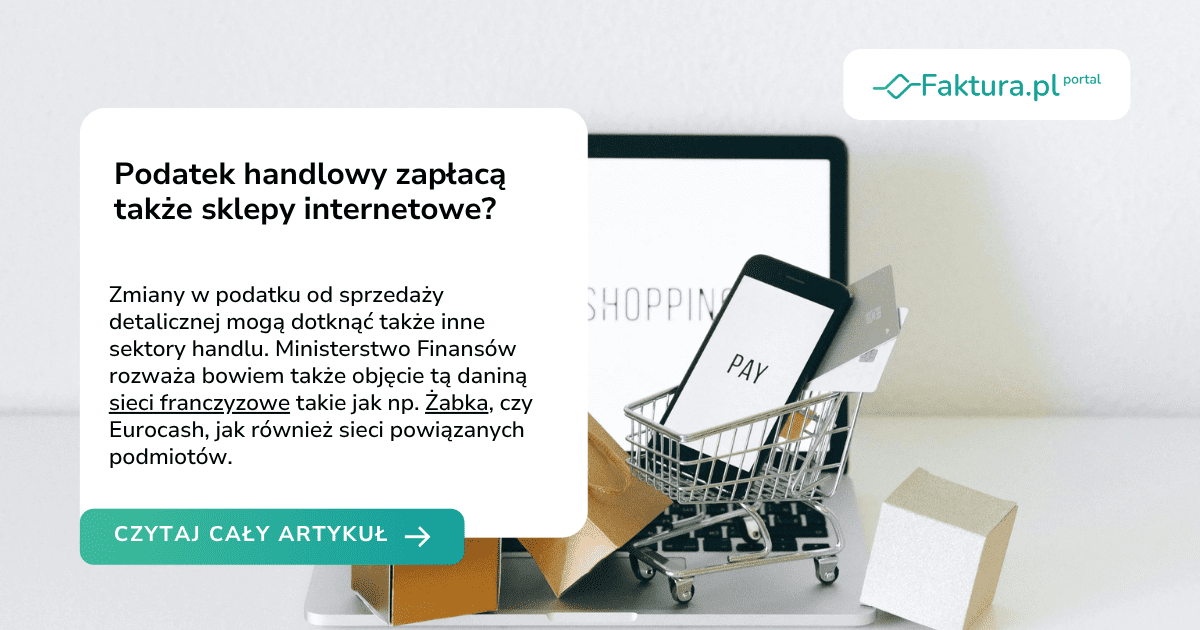 Podatek handlowy zapłacą także sklepy internetowe?