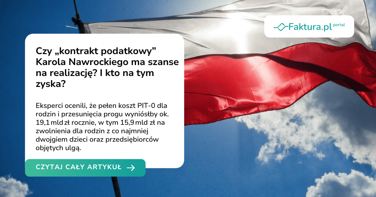 Czy „kontrakt podatkowy” ma szanse na realizację? I kto na tym zyska?