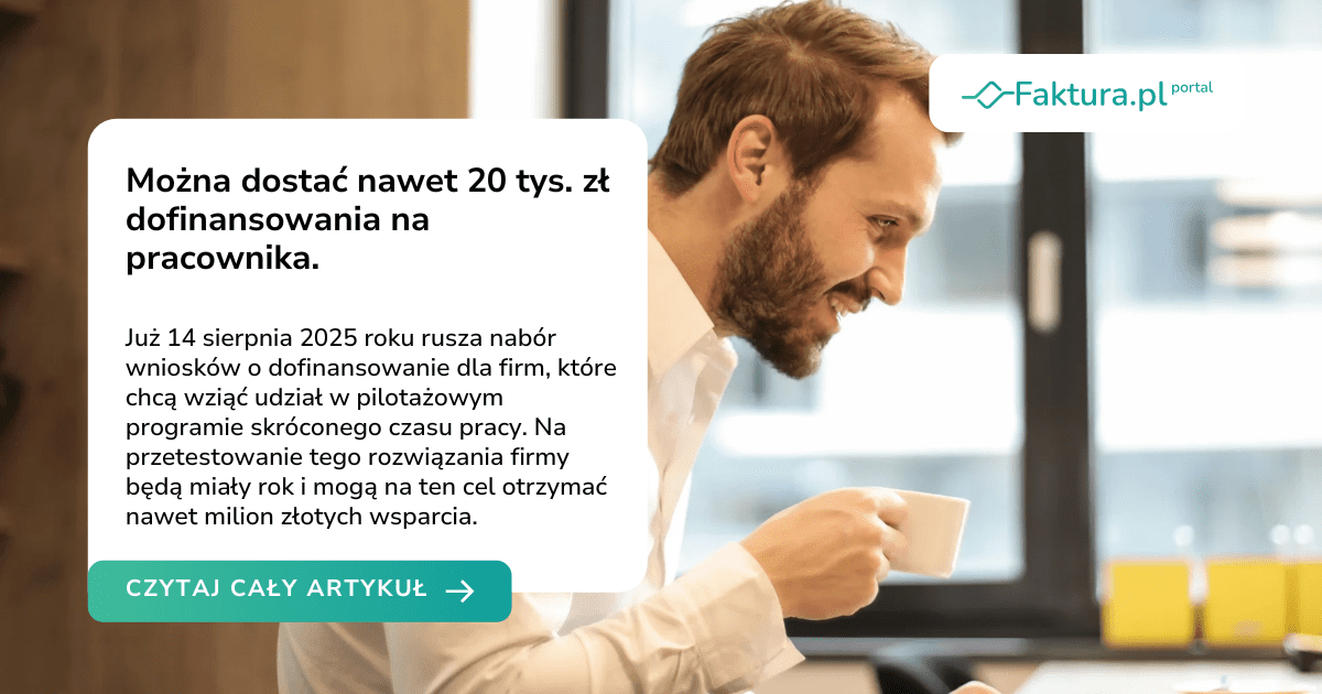 Można dostać choćby 20 tys. zł dofinansowania na pracownika. Wystarczy wziąć udział w pilotażowym programie