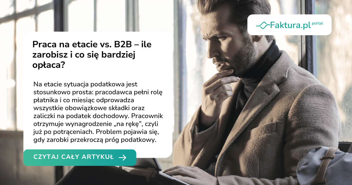 Praca na etacie vs. B2B – ile zarobisz i co się bardziej opłaca?