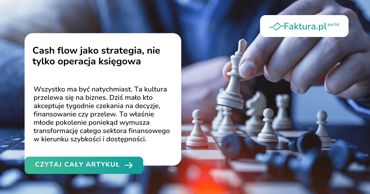 Cash flow jako strategia, nie tylko operacja księgowa