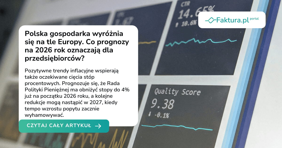 Polska gospodarka wyróżnia się na tle Europy. Co prognozy na 2026 rok oznaczają dla przedsiębiorców?
