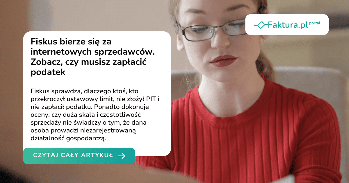 Fiskus bierze się za internetowych sprzedawców. Zobacz, czy musisz zapłacić podatek