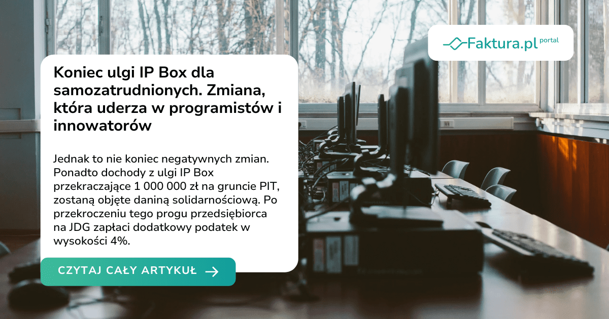Koniec ulgi IP Box dla samozatrudnionych. Zmiana, która uderza w programistów i innowatorów