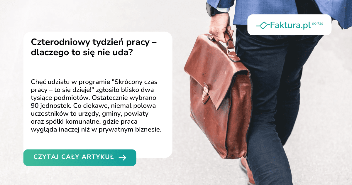 Czterodniowy tydzień pracy – dlaczego to się nie uda?