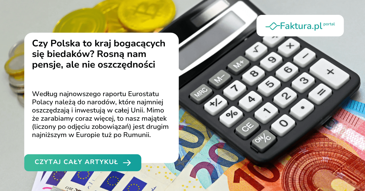 Czy Polska to kraj bogacących się biedaków? Rosną nam pensje, ale nie oszczędności