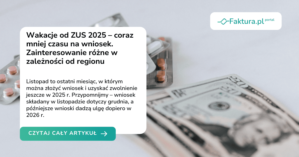 Wakacje od ZUS 2025 – coraz mniej czasu w wniosek. Zainteresowanie różne w zależności od regionu