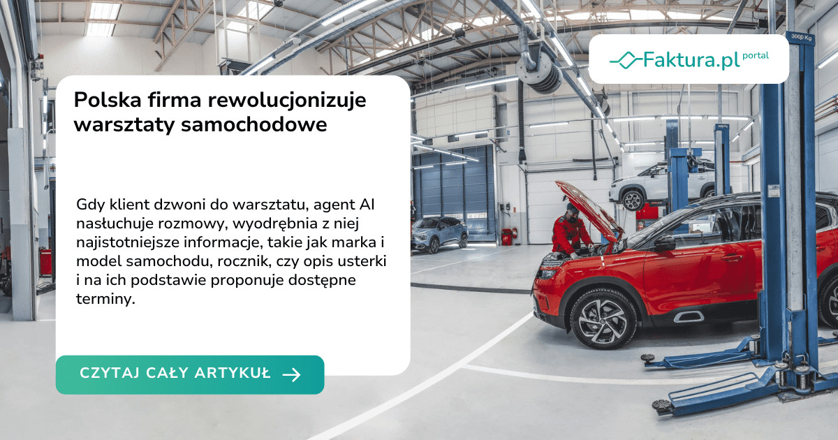 Polska firma rewolucjonizuje warsztaty samochodowe