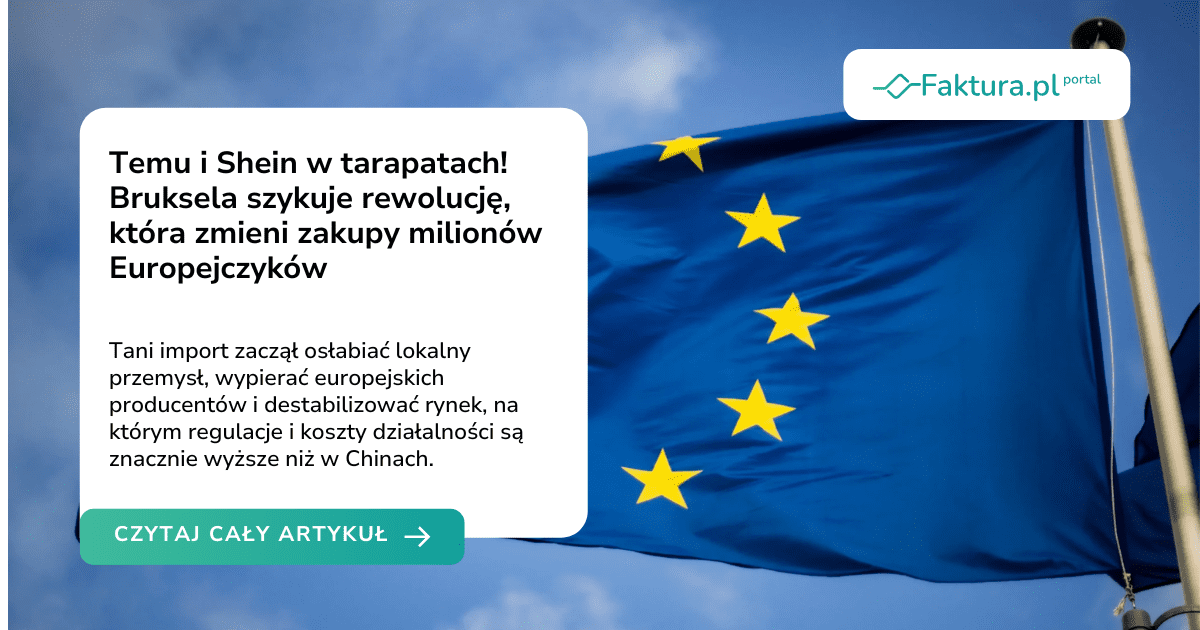 Temu i Shein w tarapatach! Bruksela szykuje rewolucję, która zmieni zakupy milionów Europejczyków
