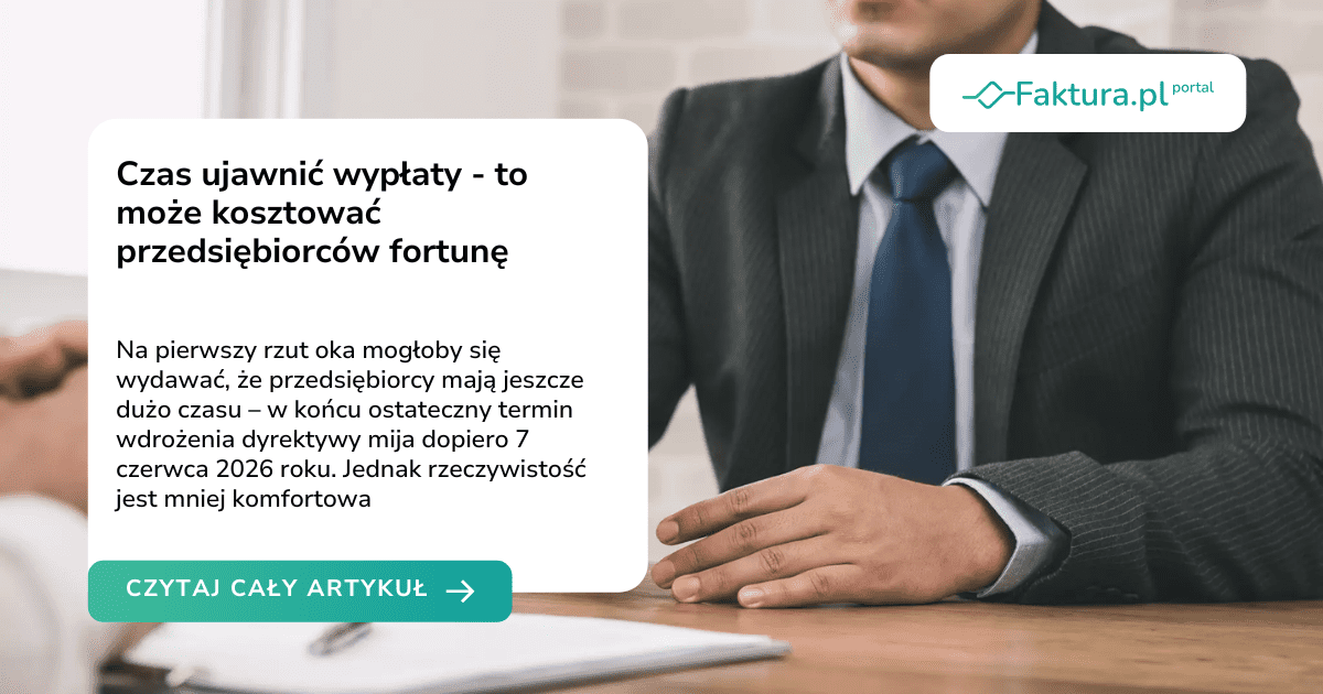 Czas ujawnić wypłaty – to może kosztować przedsiębiorców fortunę