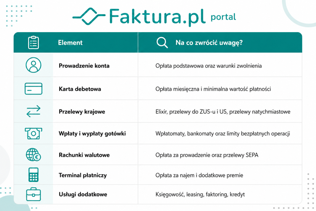 Jak wybrać konto firmowe? 2 na co zwrocic uwage